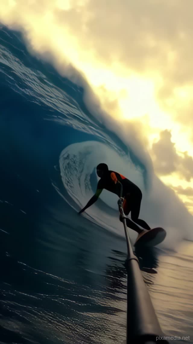 Riding the Giant's Fury - Extreme Sports AI stock